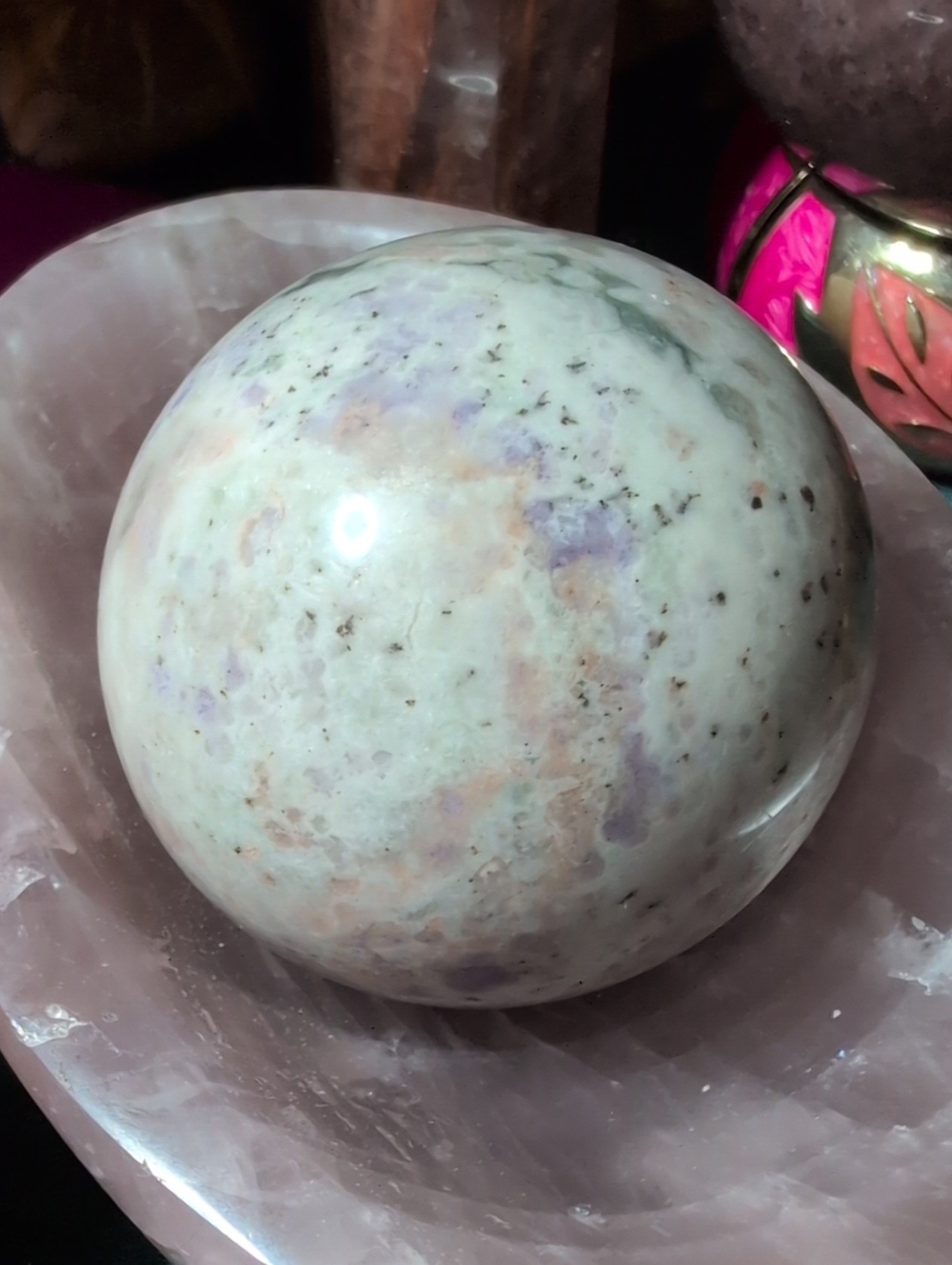 "Wired And Tired" Crystal Sphere ⭐ RARE RARE COMBO